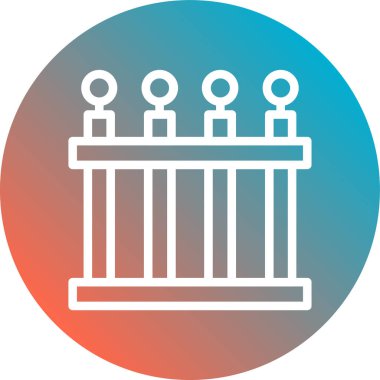 basit vektör illüstrasyonu oluşturma simgesi