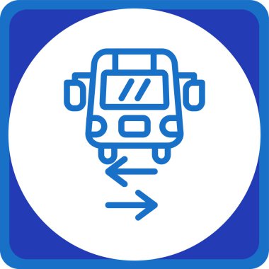 Modern oto tamir simgesinin vektör illüstrasyonu