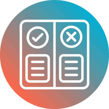 Belge simgesinin vektör illüstrasyonu