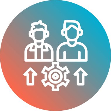 iş simgesi, vektör resimleme