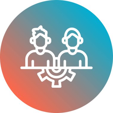 seo modern simgesinin vektör illüstrasyonu