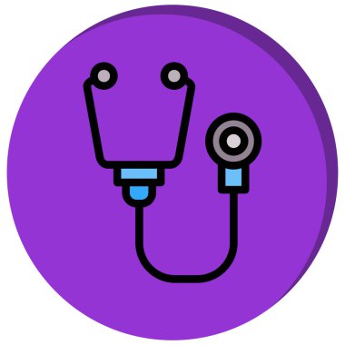 Dolgu simgesi vektör illüstrasyonu