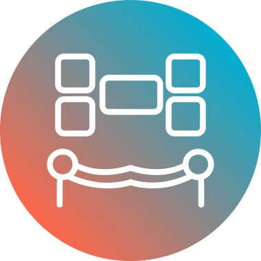 seo modern simgesinin vektör illüstrasyonu