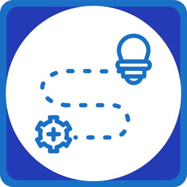 seo modern simgesinin vektör illüstrasyonu