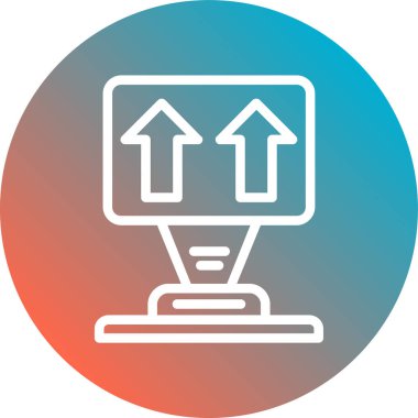 vektör simgesini modern basit illüstrasyonla indir