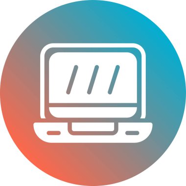 Modern simgenin vektör illüstrasyonu