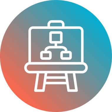 ofis koltuğu vektör çizim