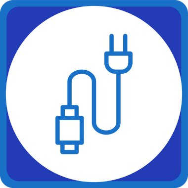 Veri Kablo Çemberi Köşe Çizimi tasarımı