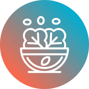 Gıda simgesinin vektör illüstrasyonu