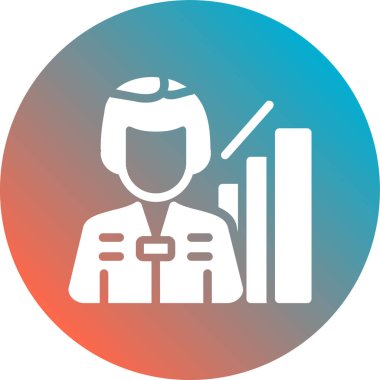 Maskeli bir adamın vektör çizimi