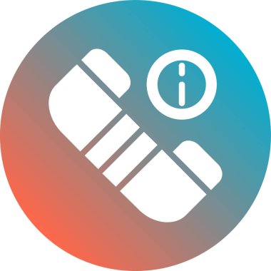 Bir kilit simgesinin vektör illüstrasyonu