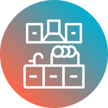 Gıda simgesinin vektör illüstrasyonu