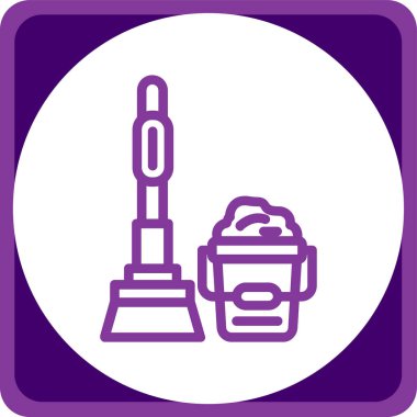 Modern b 'nin vektör illüstrasyonu eksik simgesi