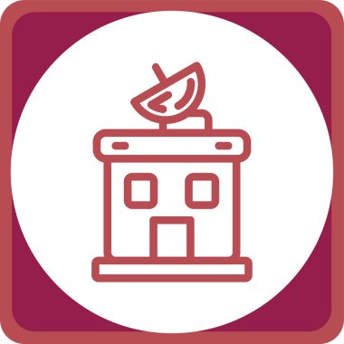 yiyecek ikonu vektör illüstrasyonu