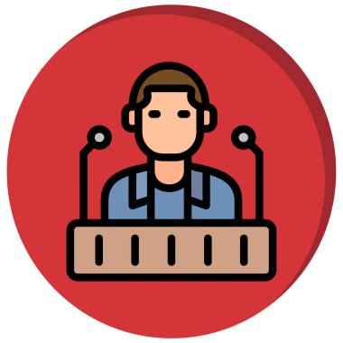 Konferans Toplantısı vektör simgesi