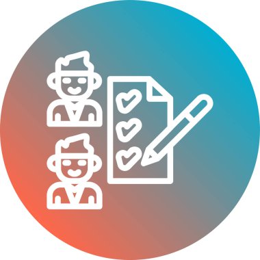 Vektör illüstrasyonu, simge ögesi biçimi