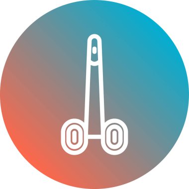 Modern b 'nin vektör illüstrasyonu eksik simgesi