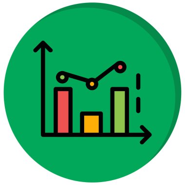 Grafik. Web simgesi basit illüstrasyon