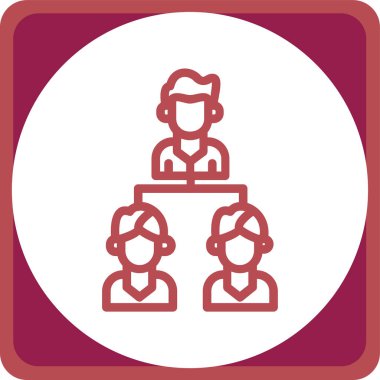 İnsan simgesinin vektör illüstrasyonu