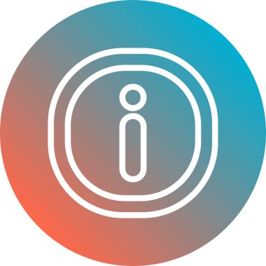 İki uzun gölgenin eşsiz dairesel simgesi