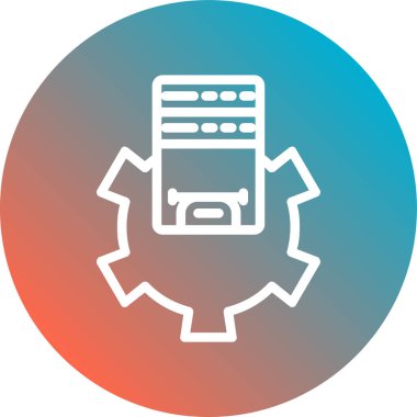 Uygulama simgesinin vektör illüstrasyonu