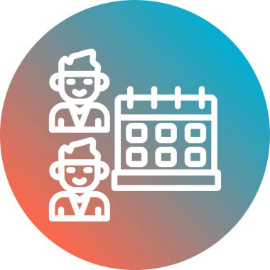 Vektör illüstrasyonu, simge ögesi arkaplanı