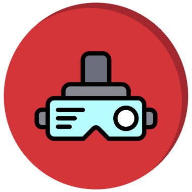 kamera simgesi vektör illüstrasyonu