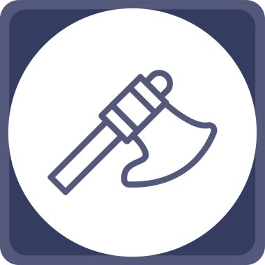 Kürek simgesinin vektör illüstrasyonu