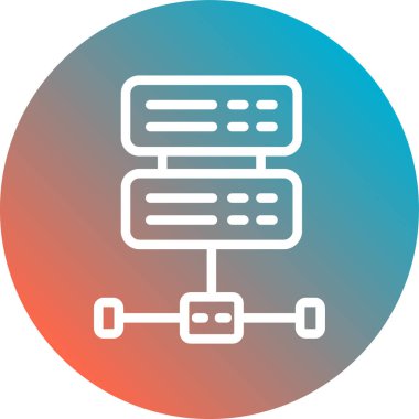 seo modern simgesinin vektör illüstrasyonu