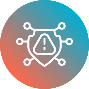 Modern simgenin vektör illüstrasyonu