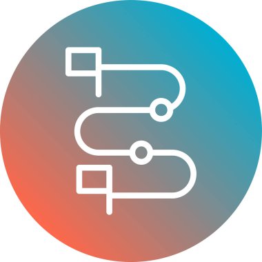 seo modern simgesinin vektör illüstrasyonu