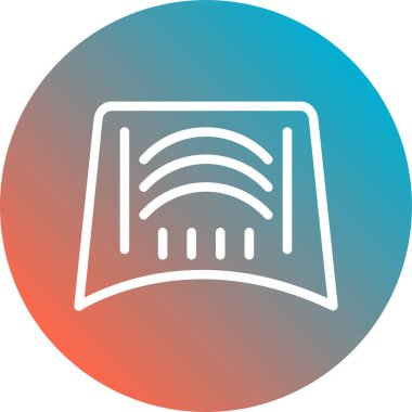 Modern b 'nin vektör illüstrasyonu eksik simgesi