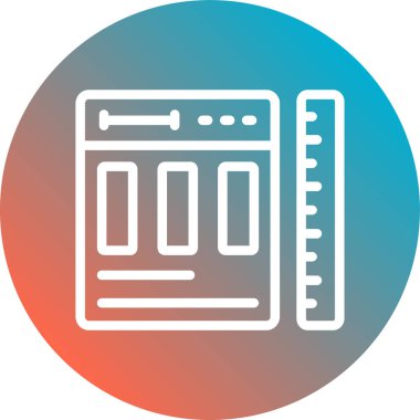 Modern b 'nin vektör illüstrasyonu eksik simgesi