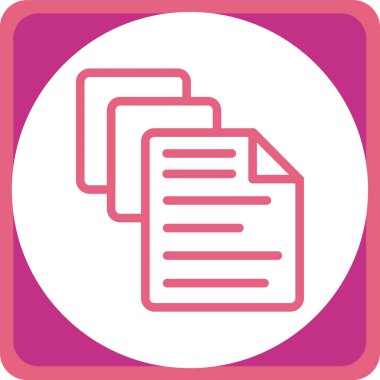 dosya biçimi simgesi, vektör illüstrasyonu