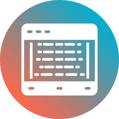 bilgisayar simgesi vektör illüstrasyonu