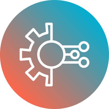 Seo simgesinin vektör illüstrasyonu