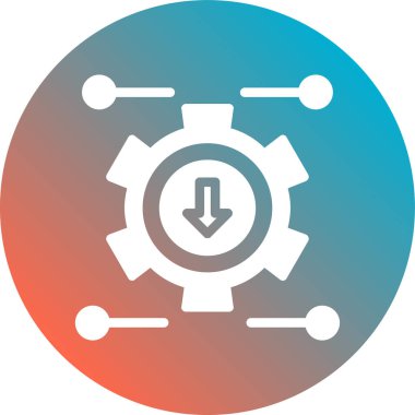 Ayarlama. Web simgesi basit illüstrasyon