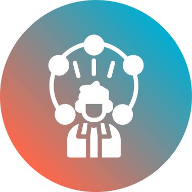 seo modern simgesinin vektör illüstrasyonu