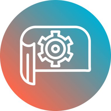 seo modern simgesinin vektör illüstrasyonu