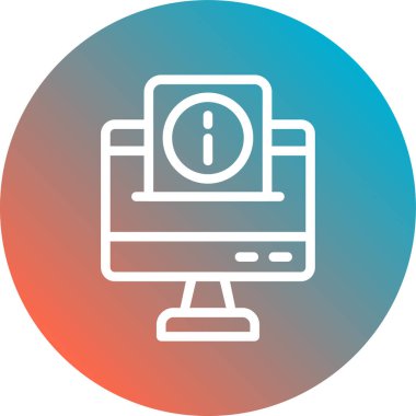 Seo simgesinin vektör illüstrasyonu