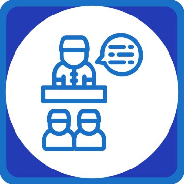 iş simgesi vektör illüstrasyonu