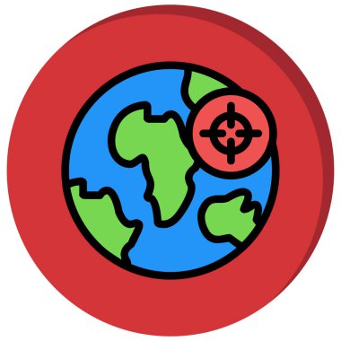 küresel küresel küresel vektör illüstrasyonu