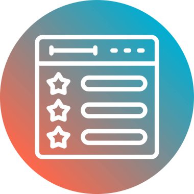 Modern eğitim ikonunun vektör illüstrasyonu