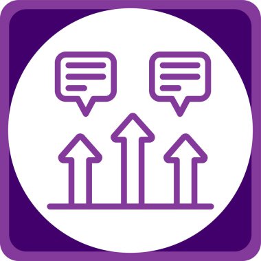 Benzersiz grafik ve grafikler vektör çizgisi simgesi