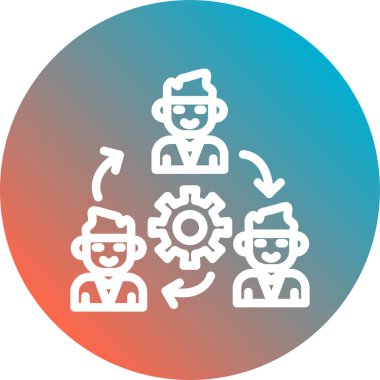 seo modern simgesinin vektör illüstrasyonu