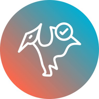 Tilki simgesinin vektör illüstrasyonu