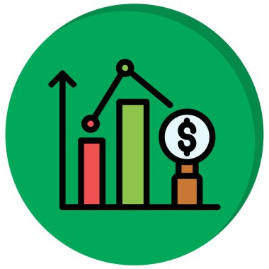 işletme büyüme grafiği simgesi