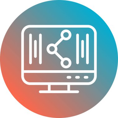 veri analiz vektörü simgesi