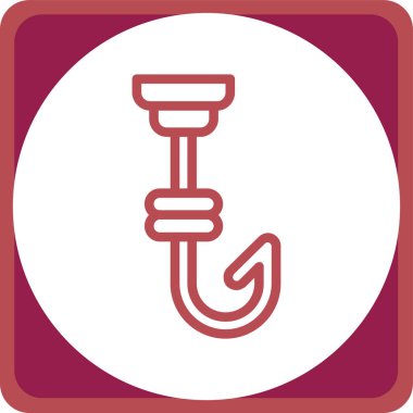 Çekiç ikonu vektör illüstrasyonu