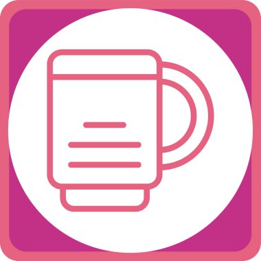 Modern simgenin vektör illüstrasyonu